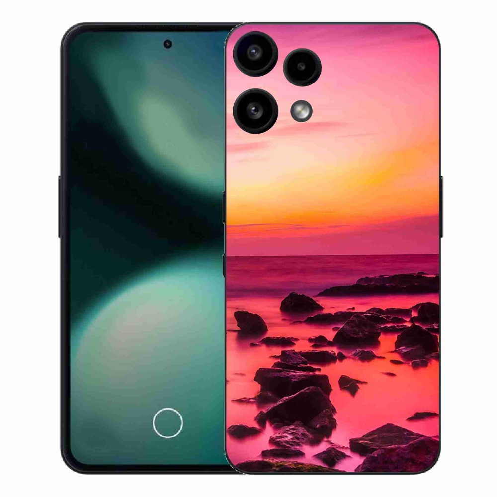 Zselés borítás mmCase a Nothing Phone (3a) Lite készülékhez - tenger és világítás