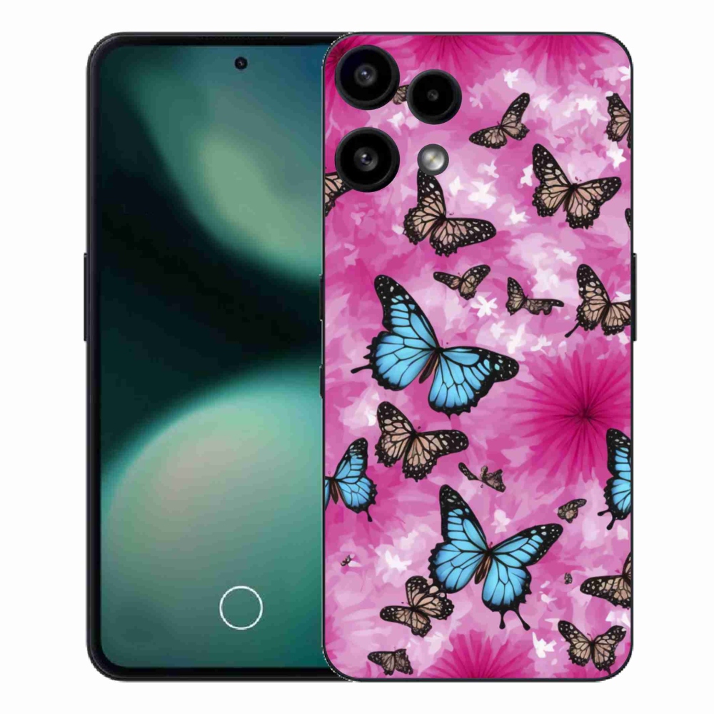 Zselés borítás mmCase a Nothing Phone (3a) Lite készülékhez - pillangókert