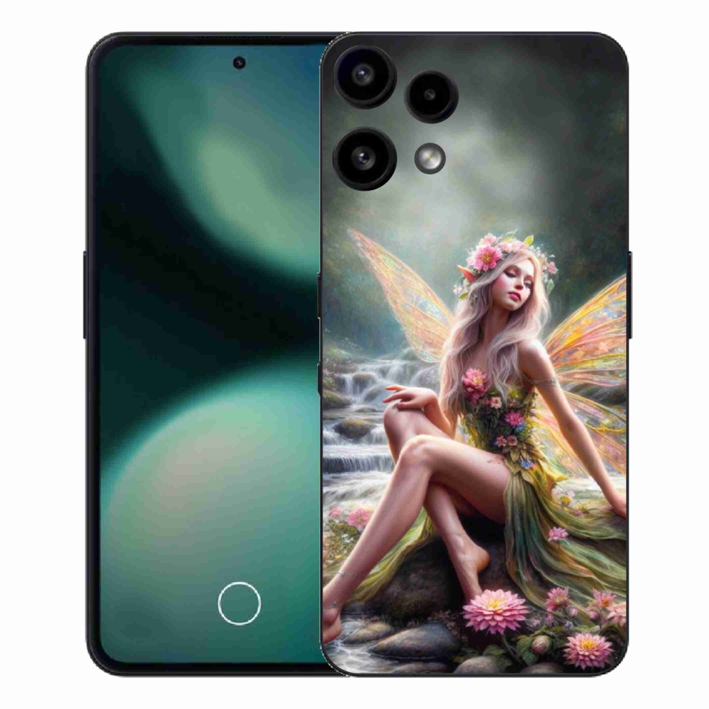 Zselés borítás mmCase a Nothing Phone (3a) Lite készülékhez - pillangó nő 1