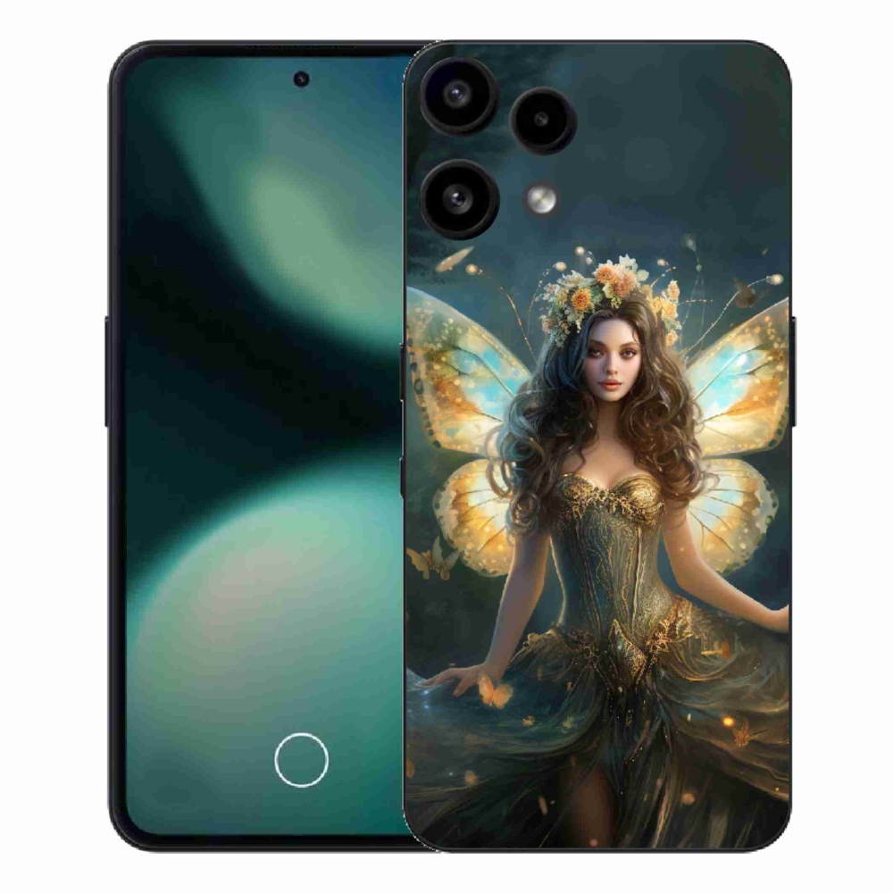 Zselés borító mmCase a Nothing Phone (3a) Lite készülékhez - pillangó nő