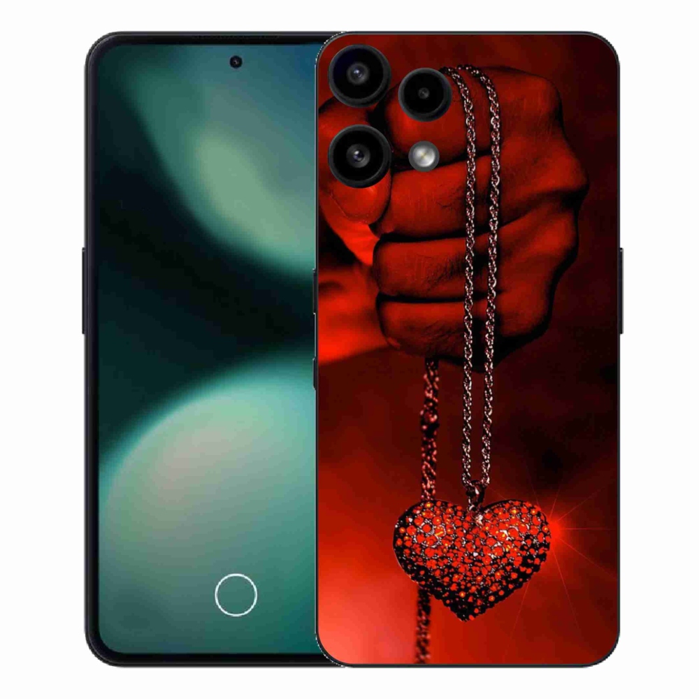 Zselés borítás mmCase a Nothing Phone (3a) Lite készülékhez - nyaklánc