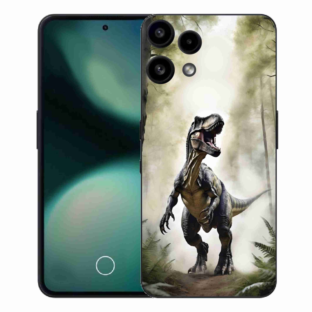 Zselés borítás mmCase a Nothing Phone (3a) Lite telefonhoz - dühös T-Rex