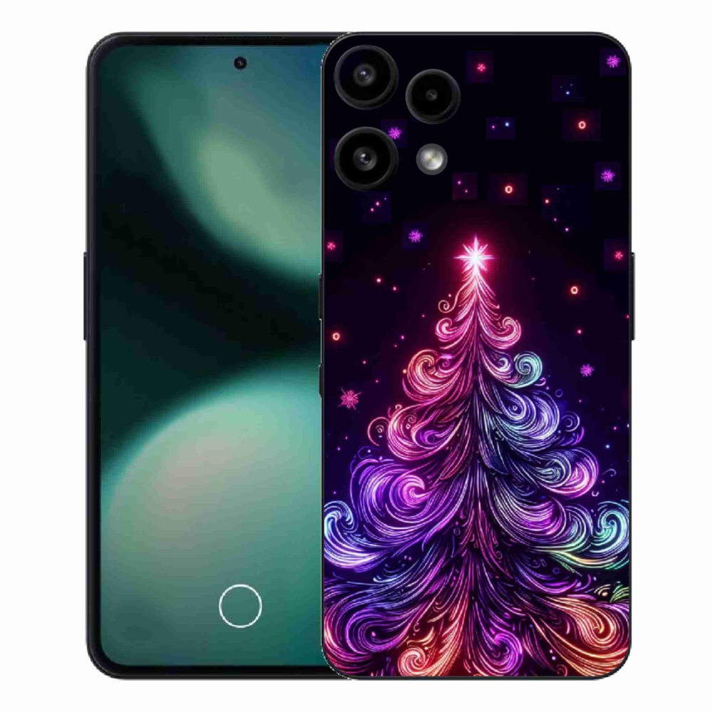Zselés borítás mmCase a Nothing Phone (3a) Lite készülékhez - neon karácsonyfa 1
