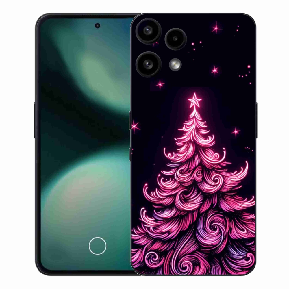 Zselés borítás mmCase a Nothing Phone (3a) Lite telefonhoz - neon karácsonyfa 2