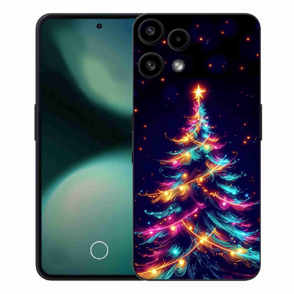 Zselés borítás mmCase a Nothing Phone (3a) Lite készülékhez - neon karácsonyfa