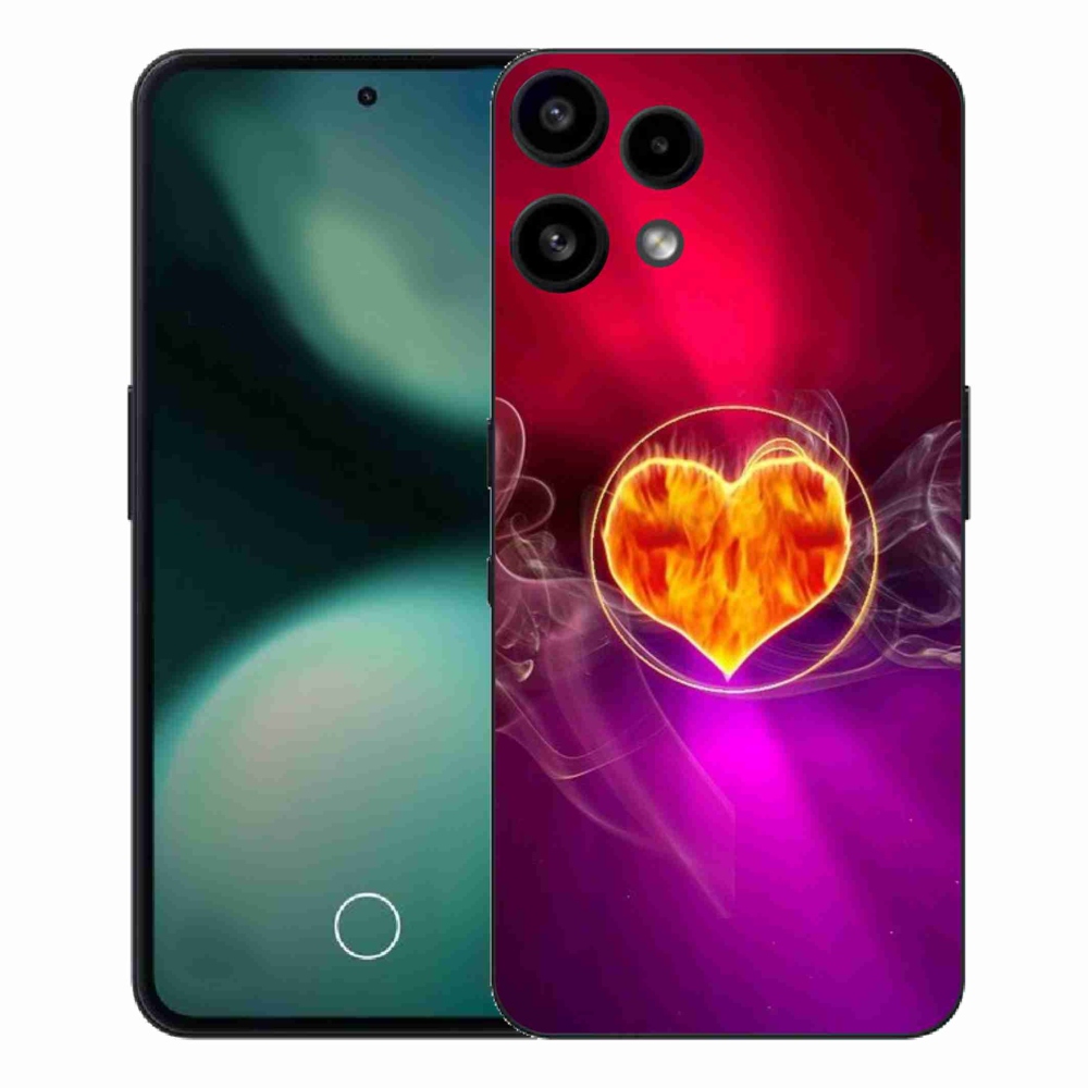 Zselés borítás mmCase a Nothing Phone (3a) Lite készülékhez - tüzes szív