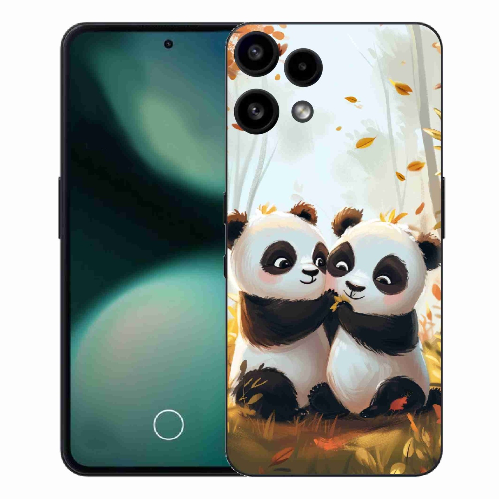Zselés borítás mmCase a Nothing Phone (3a) Lite készülékhez - pandák