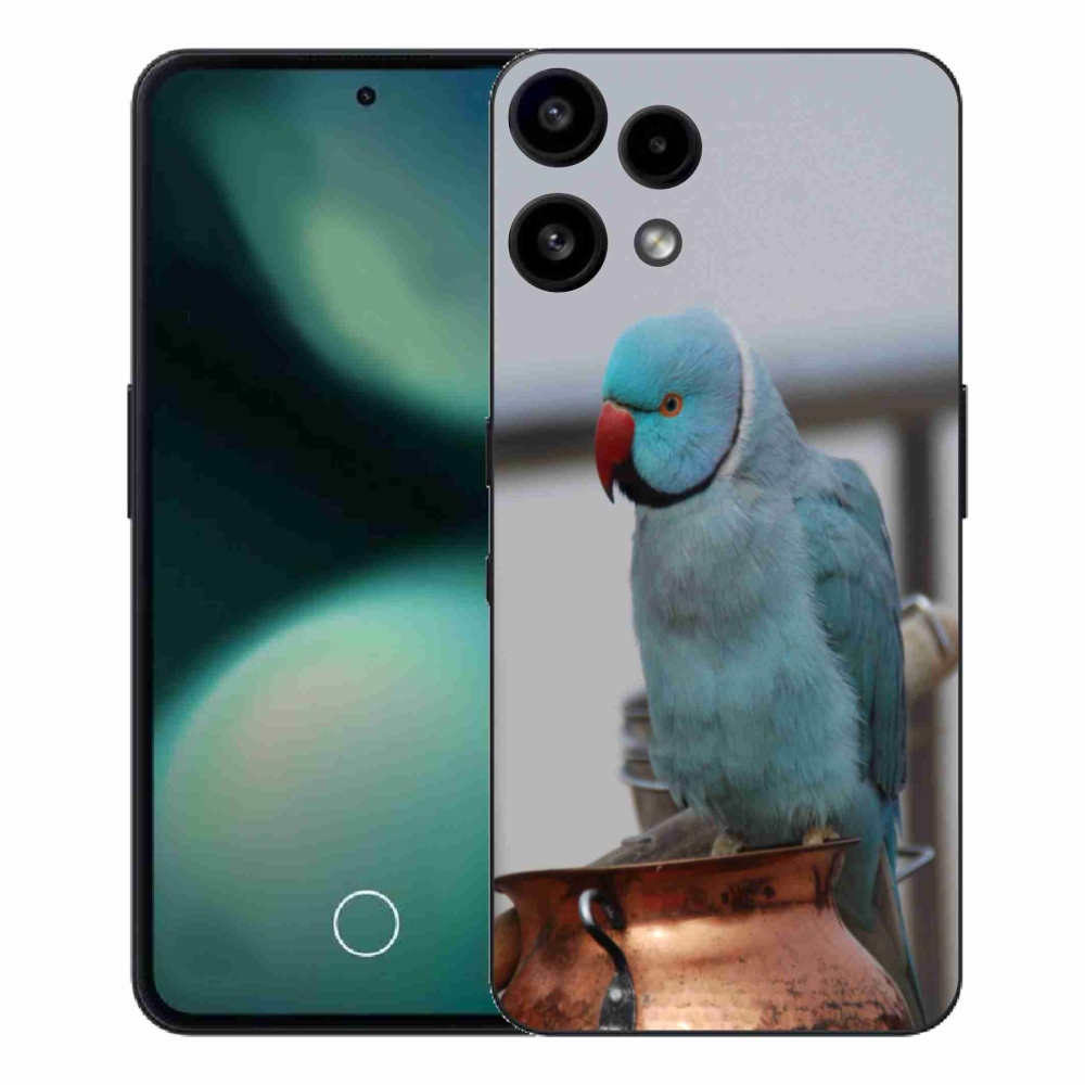 Zselés borítás mmCase a Nothing Phone (3a) Lite készülékhez - papagáj alexander kék
