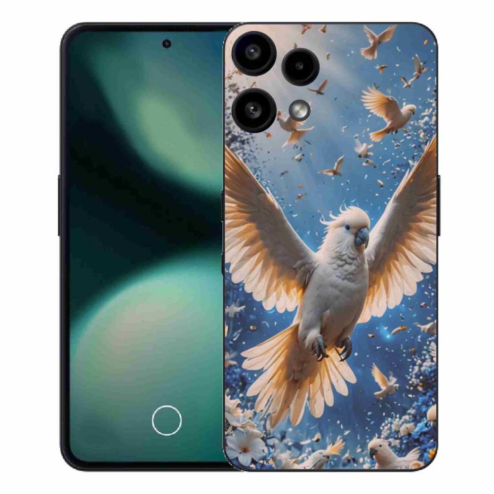 Zselés borítás mmCase a Nothing Phone (3a) Lite készülékhez - papagáj kakadu