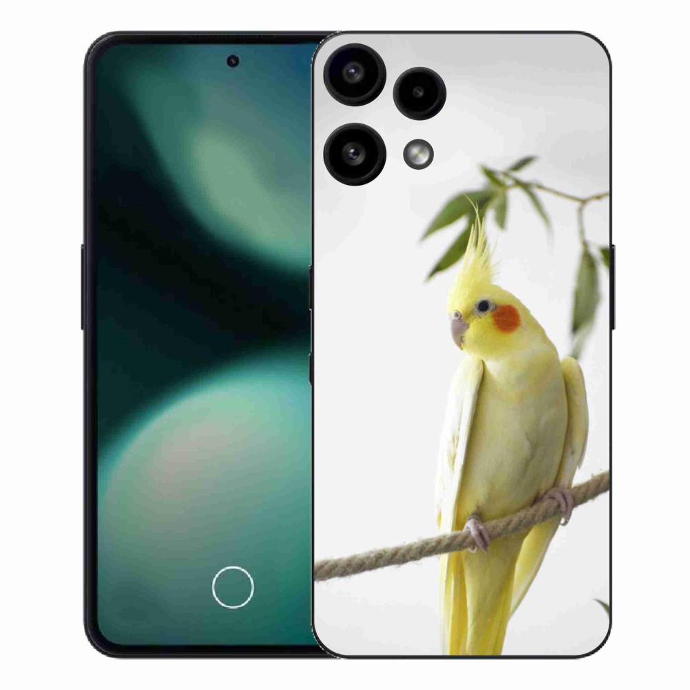 Zselés borítás mmCase a Nothing Phone (3a) Lite készülékhez - papagáj korallszín
