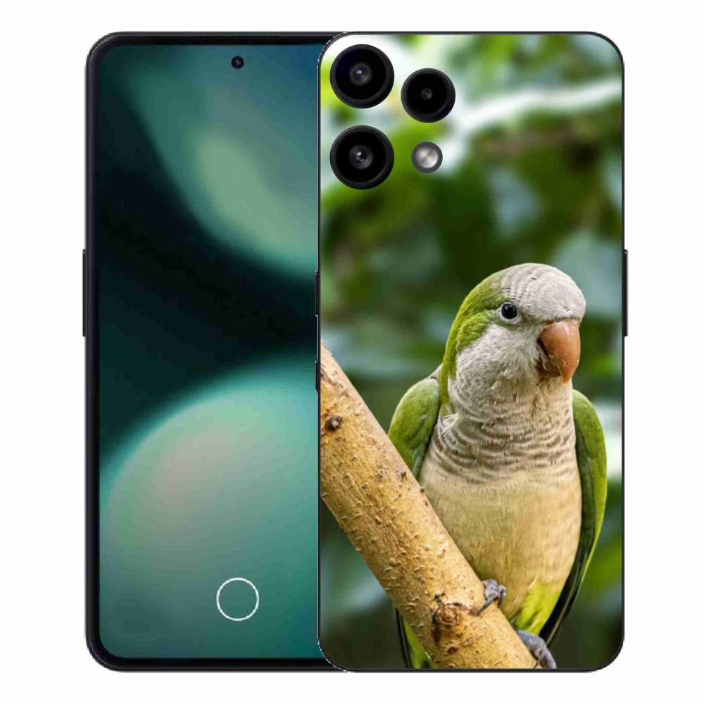 Zselés borítás mmCase a Nothing Phone (3a) Lite készülékhez - papagáj