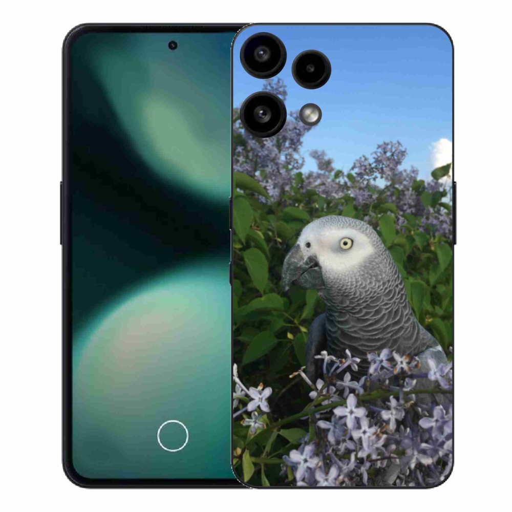 Zselés borítás mmCase a Nothing Phone (3a) Lite készülékhez - papagáj