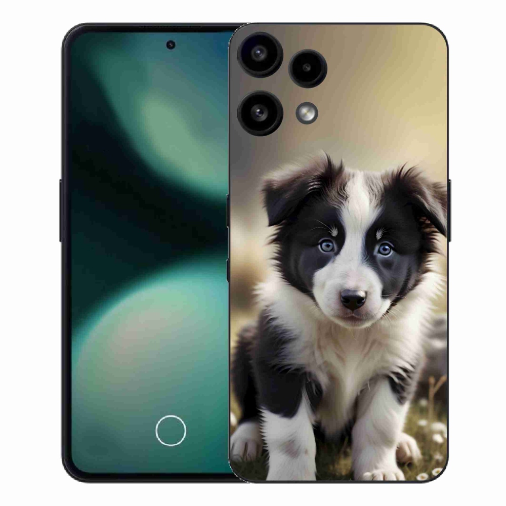 Zselés borítás mmCase a Nothing Phone (3a) Lite telefonhoz - aranyos border collie