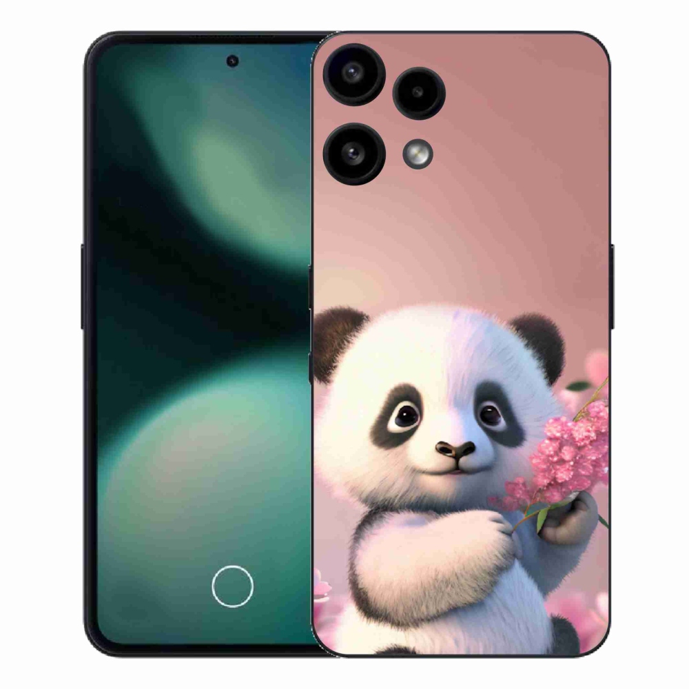Zselés borítás mmCase a Nothing Phone (3a) Lite készülékhez - aranyos panda