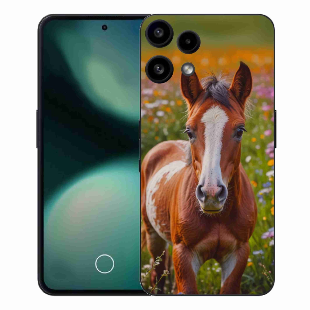 Zselés borítás mmCase a Nothing Phone (3a) Lite telefonhoz - aranyos csikó