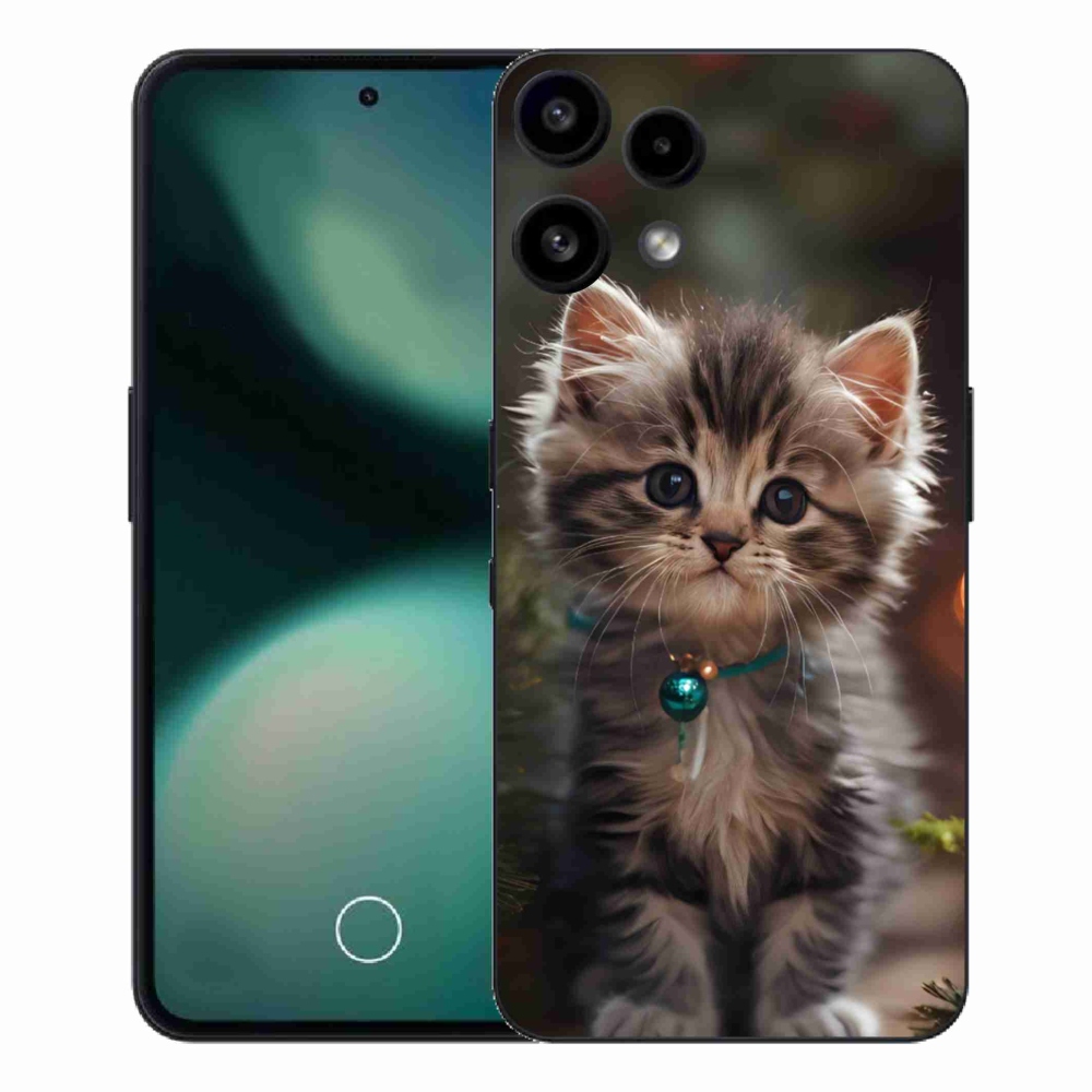 Zselés borító mmCase a Nothing Phone (3a) Lite készülékhez - aranyos cica 11