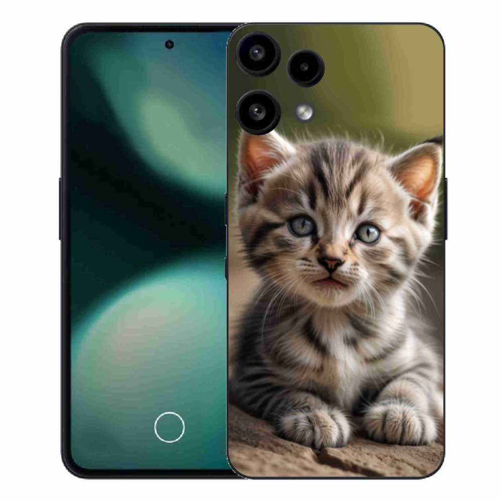 Zselés borítás mmCase a Nothing Phone (3a) Lite készülékhez - aranyos cica 9