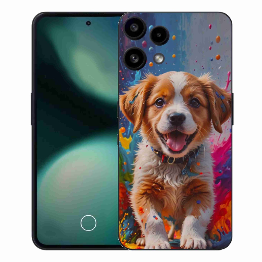 Zselés borítás mmCase a Nothing Phone (3a) Lite készülékhez - aranyos kiskutya 3