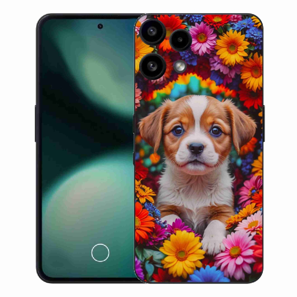 Zselés borítás mmCase a Nothing Phone (3a) Lite készülékhez - aranyos kiskutya