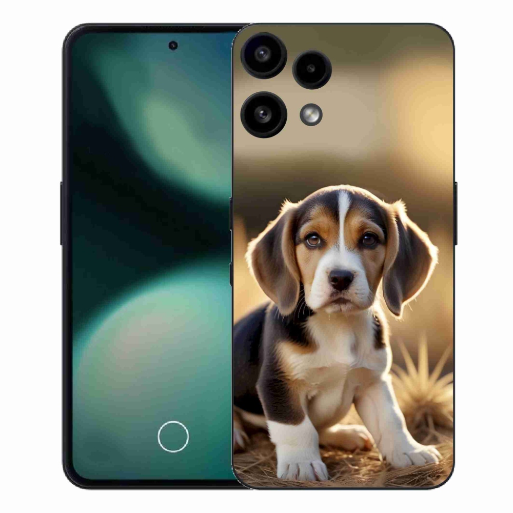 Zselés borítás mmCase a Nothing Phone (3a) Lite készülékhez - aranyos beagle