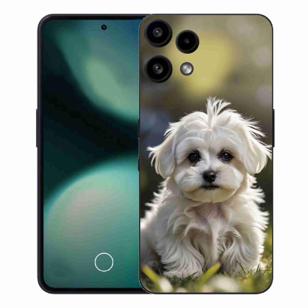 Zselés borítás mmCase a Nothing Phone (3a) Lite készülékhez - aranyos máltai kutya