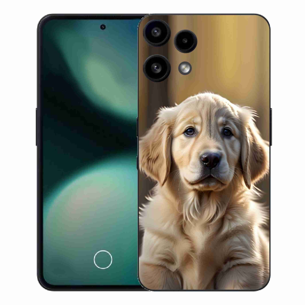 Zselés borítás mmCase a Nothing Phone (3a) Lite készülékhez - aranyos arany retriever