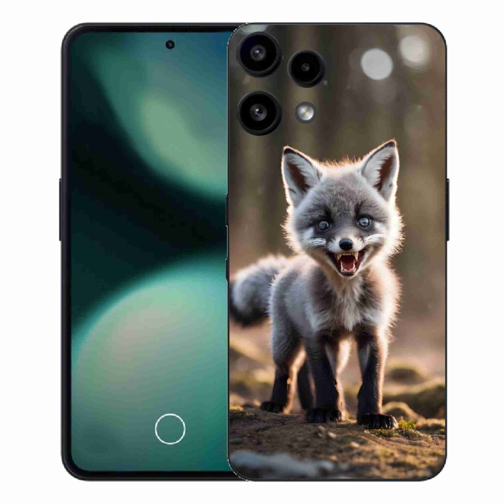 Zselés borítás mmCase a Nothing Phone (3a) Lite készülékhez - angry fox