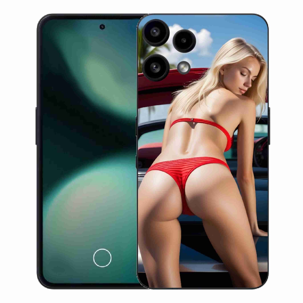 Zselés borító mmCase a Nothing Phone (3a) Lite készülékhez - szexi nő 2