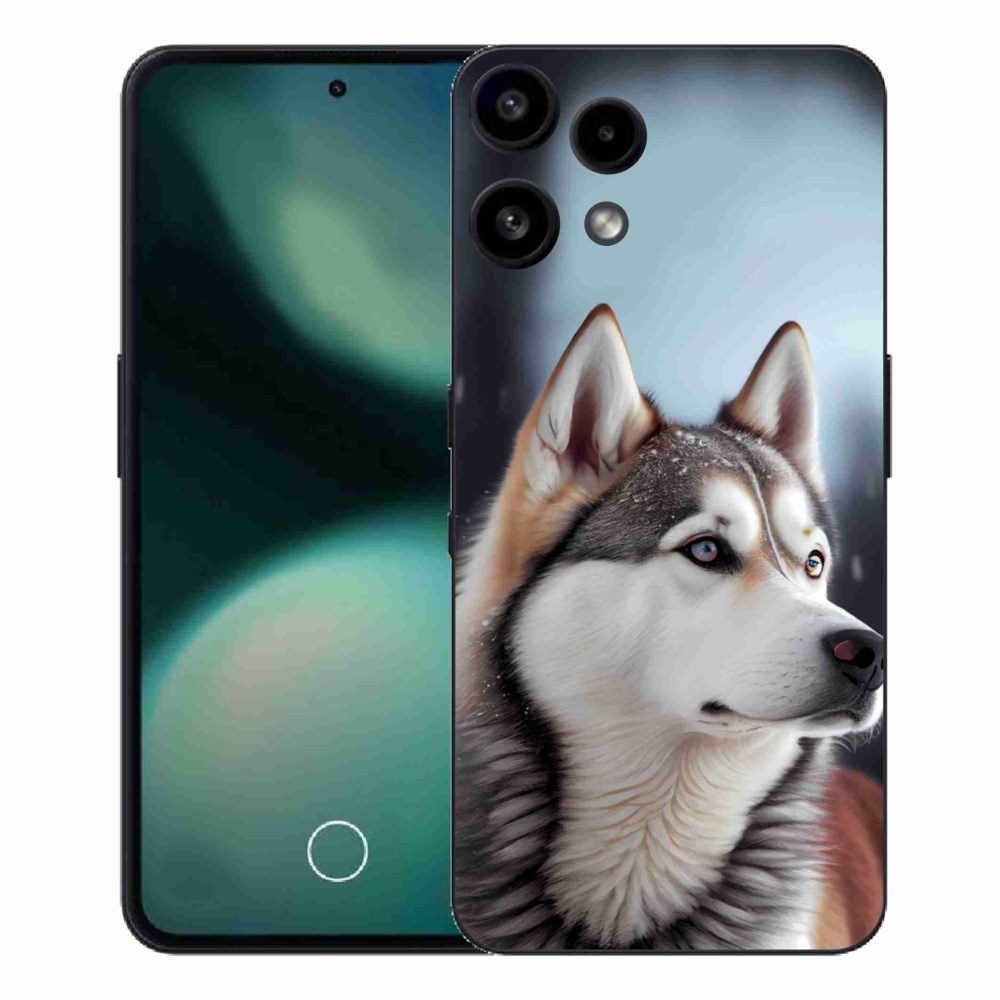 Zselés borítás mmCase a Nothing Phone (3a) Lite készülékhez - Szibériai Husky