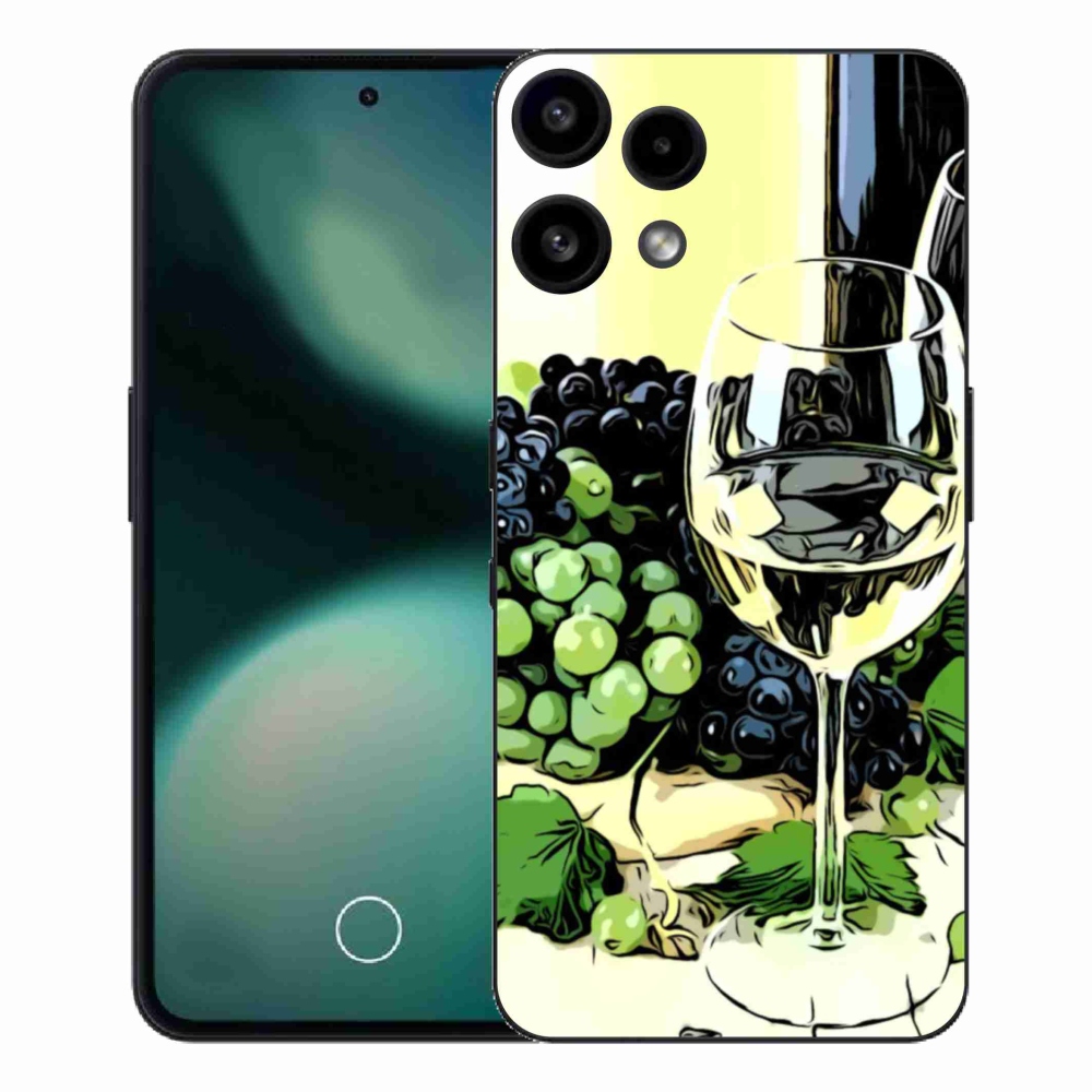 Zselés borítás mmCase a Nothing Phone (3a) Lite készülékhez - borospohár