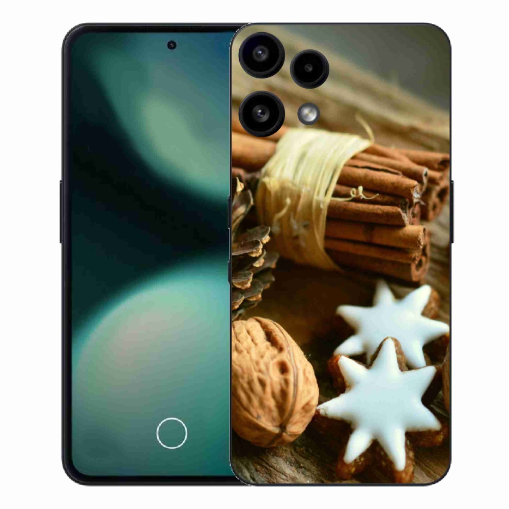 Zselés borítás mmCase a Nothing Phone (3a) Lite készülékhez - fahéj és mézeskalács