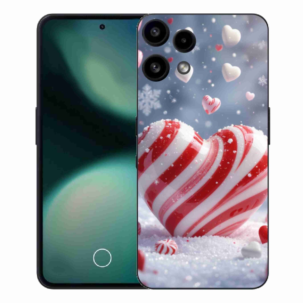 Zselés borítás mmCase a Nothing Phone (3a) Lite készülékhez - édes szívecske