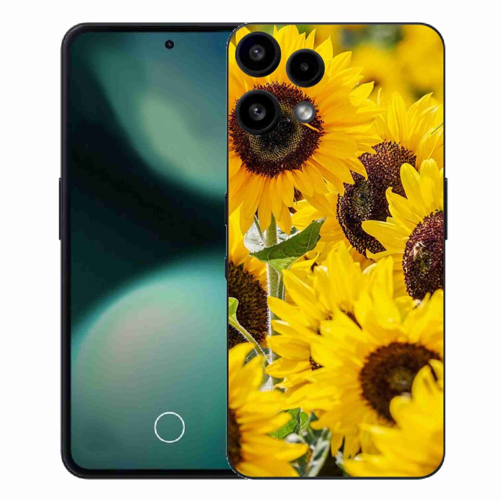 Zselés borítás mmCase a Nothing Phone (3a) Lite készülékhez - Napraforgó