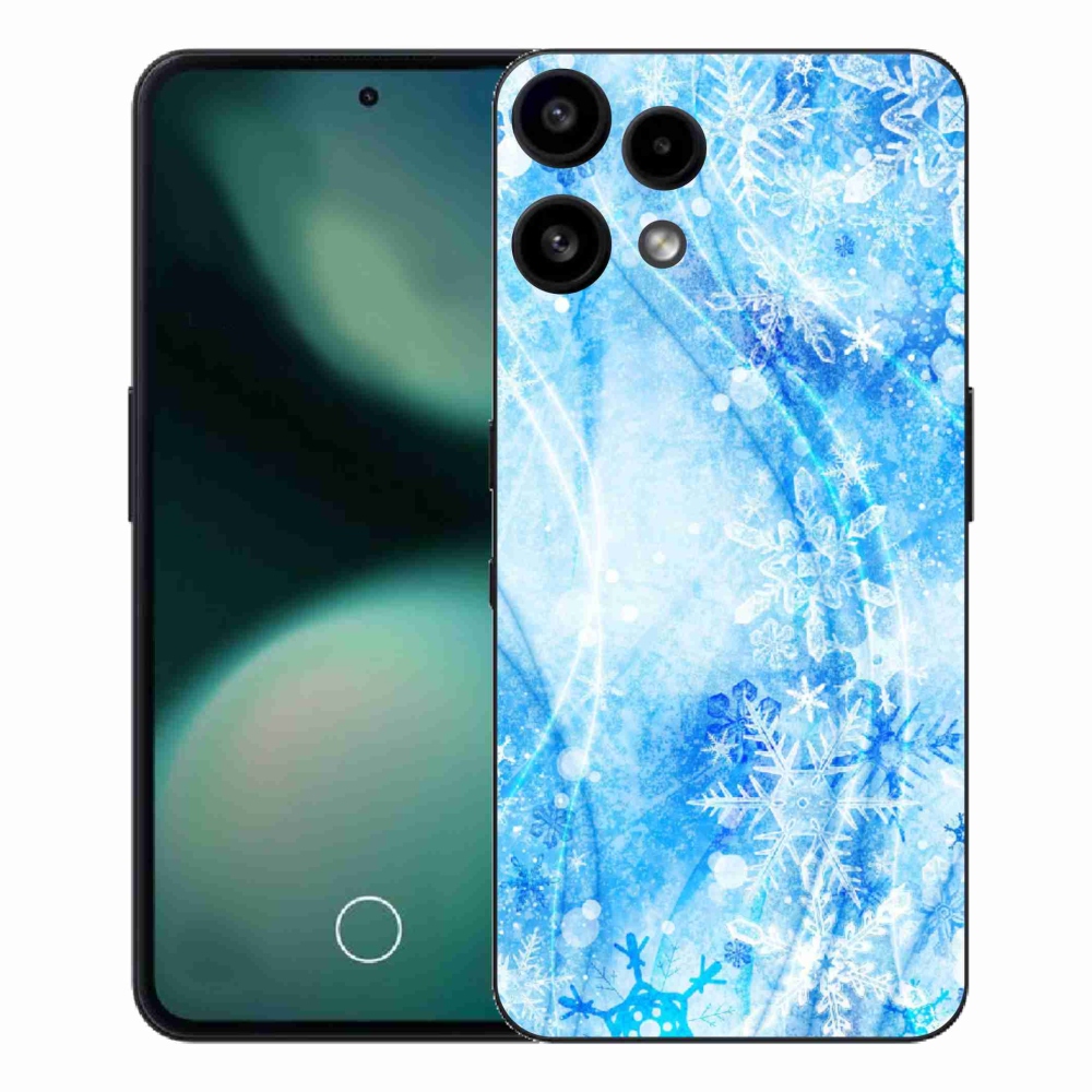Zselés borítás mmCase a Nothing Phone (3a) Lite készülékhez - hópelyhek