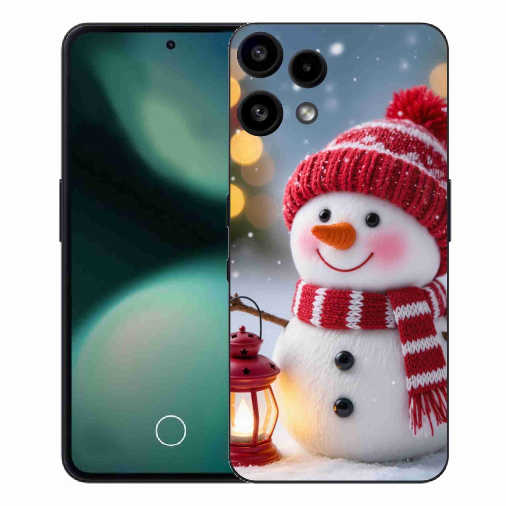 Zselés borítás mmCase a Nothing Phone (3a) Lite készülékhez - hóember 2