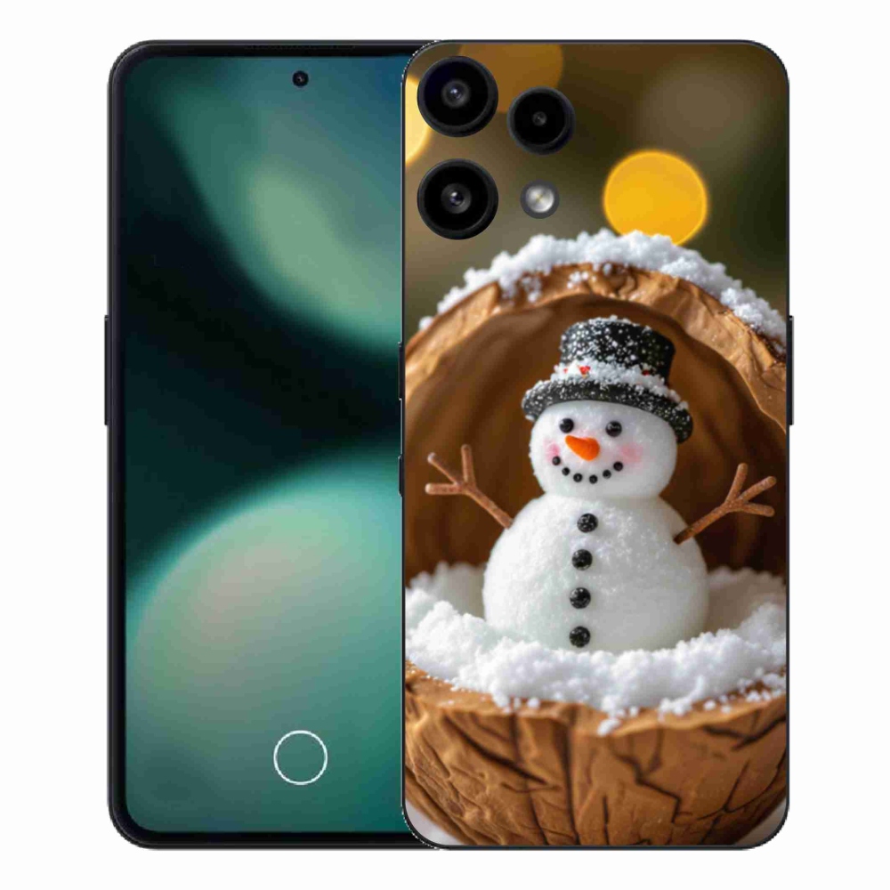 Zselés borítás mmCase a Nothing Phone (3a) Lite készülékhez - hóember 4
