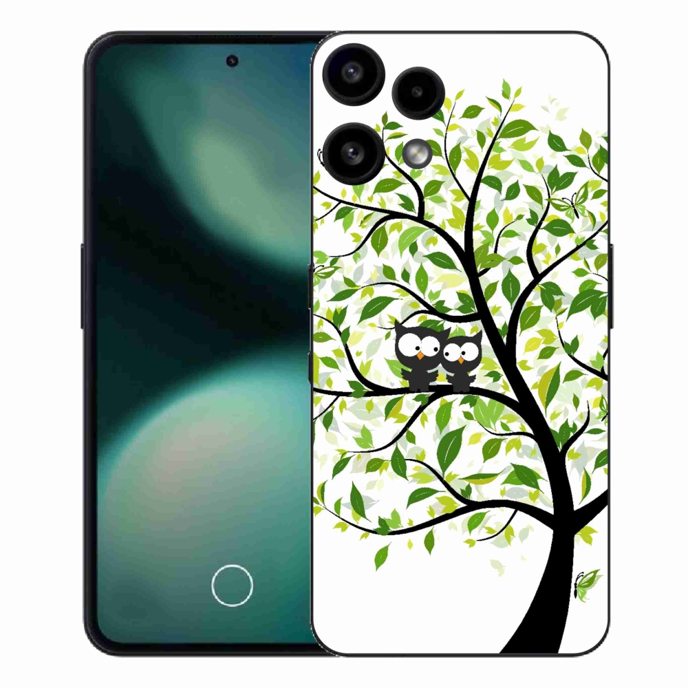 Zselés borító mmCase a Nothing Phone (3a) Lite készülékhez - baglyok a fán