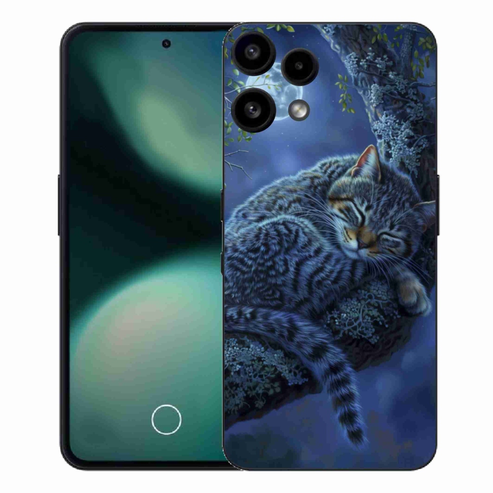 Zselés borítás mmCase a Nothing Phone (3a) Lite készülékhez - alvó macska