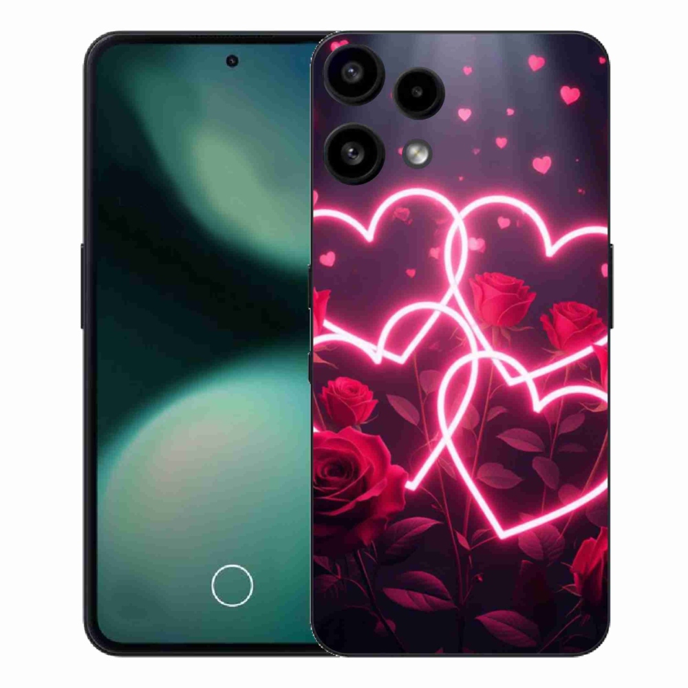 Gél borító mmCase a Nothing Phone (3a) Lite telefonhoz - Szerelem szíve