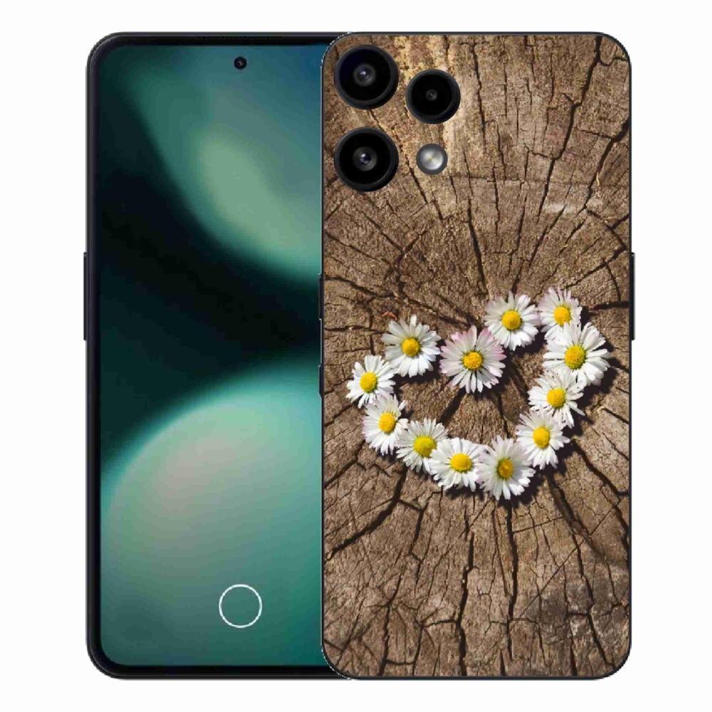 Gél borító mmCase a Nothing Phone (3a) Lite készülékhez - Százszorszép szív