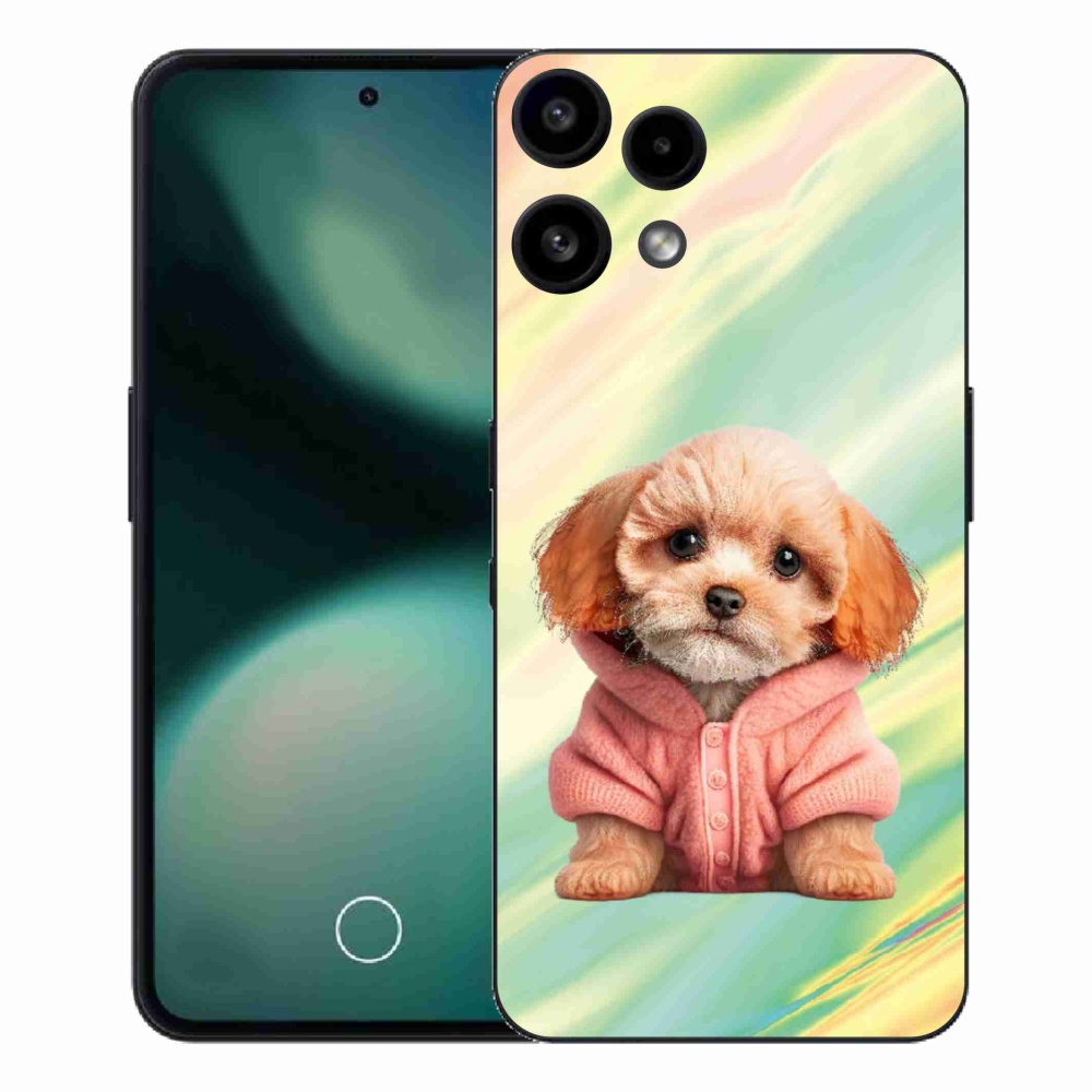 Zselés borítás mmCase a Nothing Phone (3a) Lite készülékhez - pulóveres kiskutya