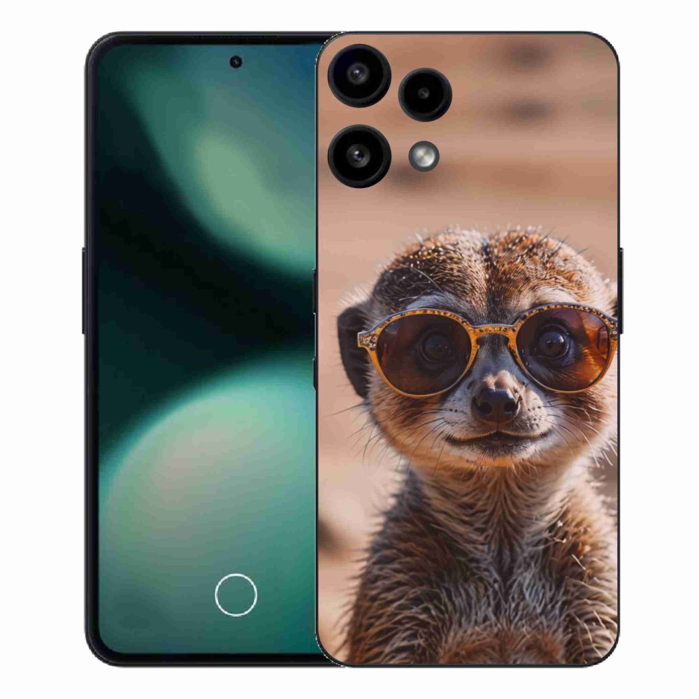 Zselés borítás mmCase a Nothing Phone (3a) Lite készülékhez - stílusos surikata