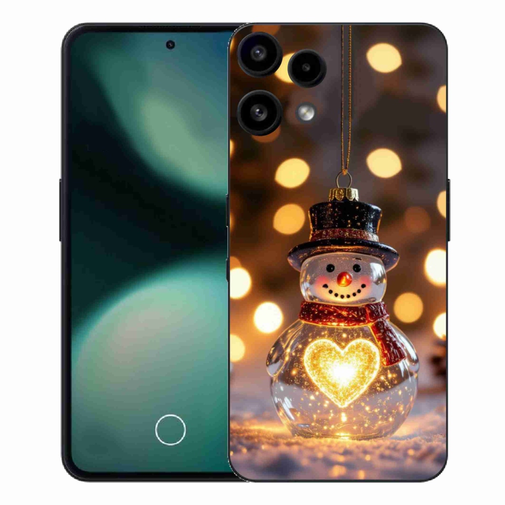 Zselés borítás mmCase a Nothing Phone (3a) Lite készülékhez - Karácsonyi hóember