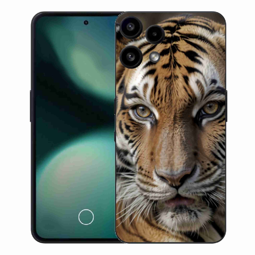 Zselés borítás mmCase a Nothing Phone (3a) Lite készülékhez - tigris nézet