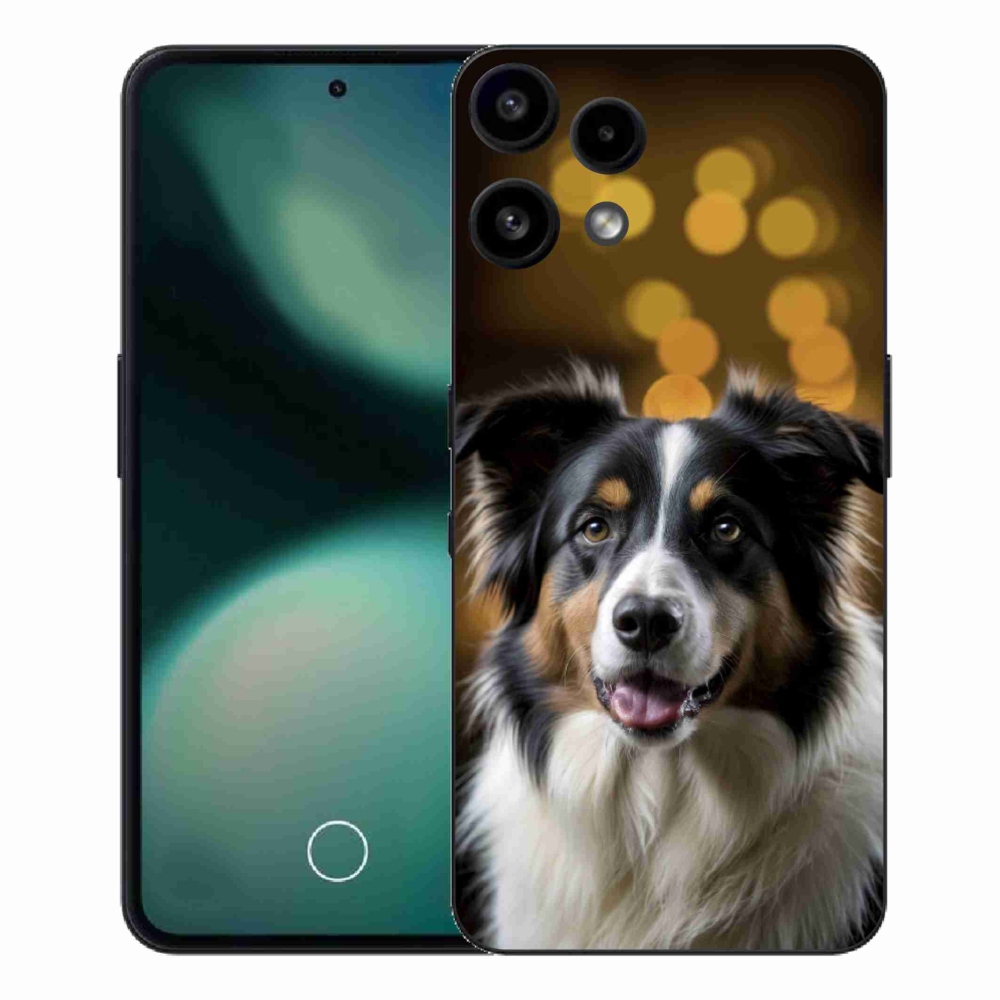 Zselés borítás mmCase a Nothing Phone (3a) Lite telefonhoz - mosolygós ausztrál juhászkutya