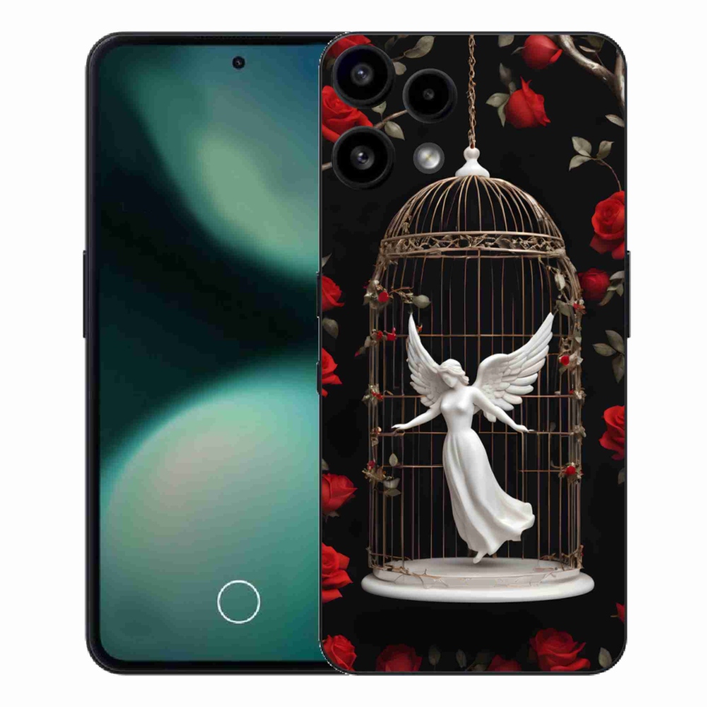 Zselés borítás mmCase a Nothing Phone (3a) Lite készülékhez - csapdába esett angyal