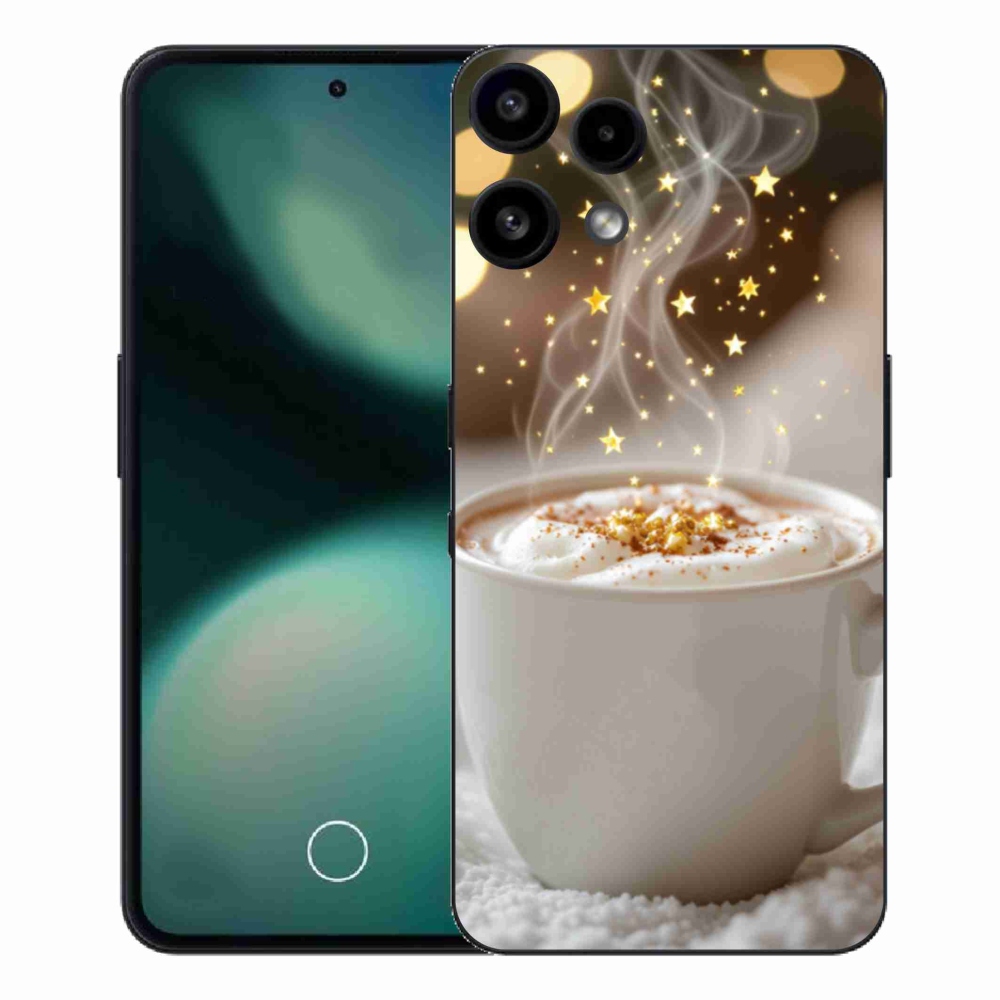 Zselés borítás mmCase a Nothing Phone (3a) Lite készülékhez - Karácsonyi forró ital