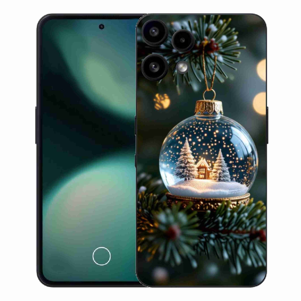 Zselés borítás mmCase a Nothing Phone (3a) Lite készülékhez - Karácsonyi gömb 2