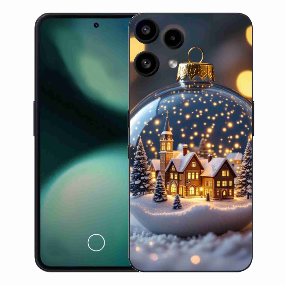 Zselés borítás mmCase a Nothing Phone (3a) Lite készülékhez - Karácsonyi gömb 4