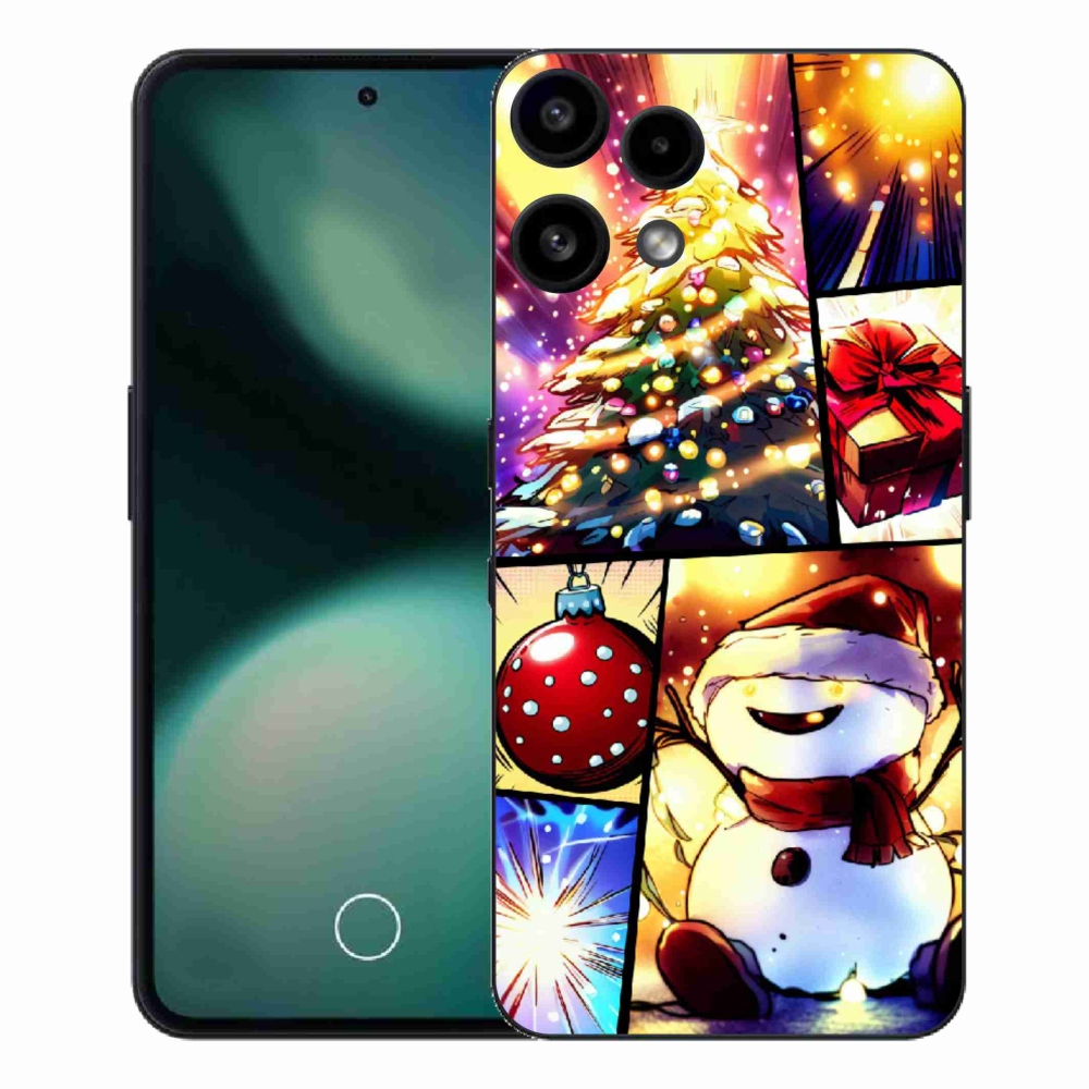 Zselés borító mmCase a Nothing Phone (3a) Lite készülékhez - karácsonyi motívumok 1